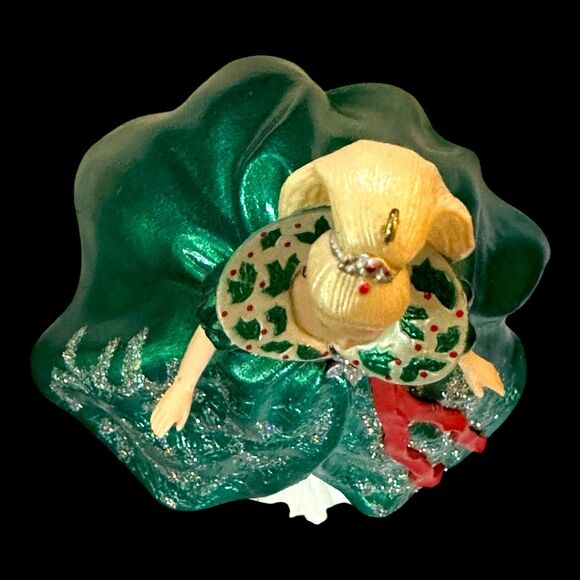 1995 Hallmark Keepsake Ornament Holiday Barbie Collector's Series #3 - Picture 7 of 8